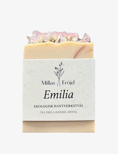 Eko Hantverkstvål - Emilia - Tea Tree, Frankincense & Geranium - 11hektar