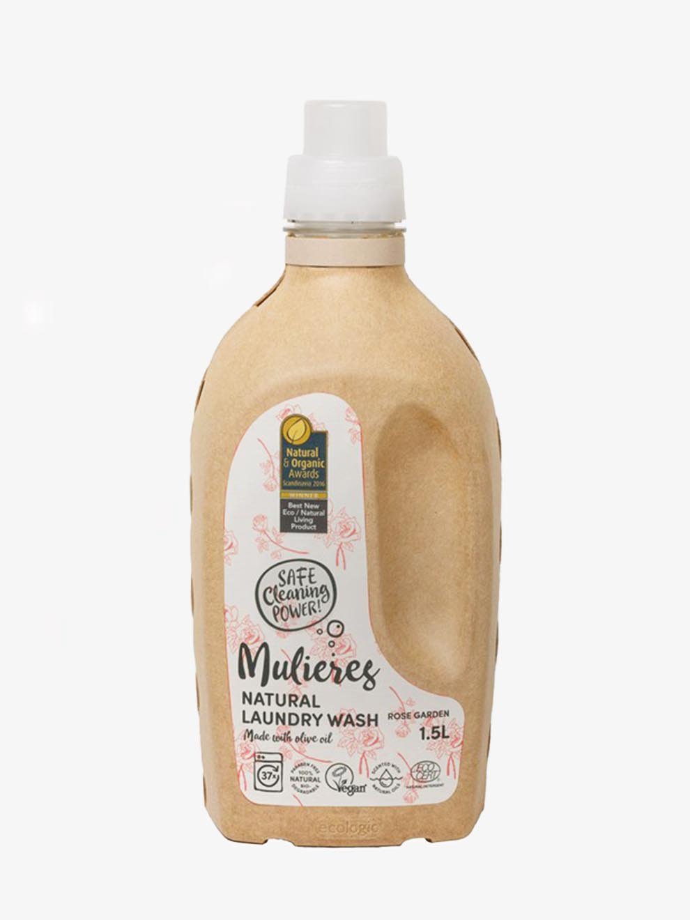 Naturligt Tvättmedel - Rose Garden, 1,5 L - 11hektar